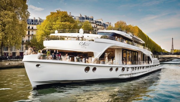 Découvrez les yachts de paris : luxe et gastronomie sur la seine